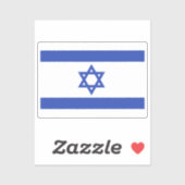 Vlag van Israël Sticker (Vel)