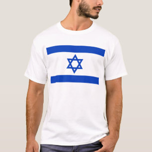Vlag van Israël T-shirt
