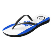 Vlag van Israël Teenslippers (Schuin)