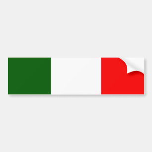 Vlag van Italië Bumpersticker