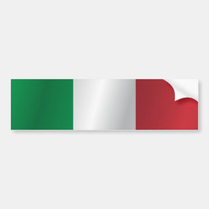 Vlag van Italië Bumpersticker