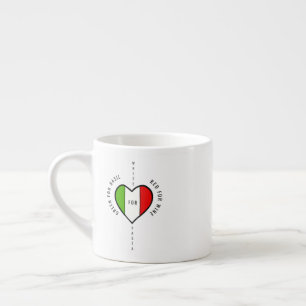 Vlag van Italië Espresso Kop