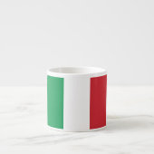 Vlag van Italië Espresso Kop (Voorkant)