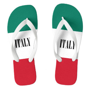 Vlag van Italië Italië Italië Italië Italië Italië Teenslippers