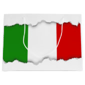 Vlag van Italië Large Cadeauzakje (Voorkant)