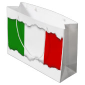 Vlag van Italië Large Cadeauzakje (Achterkant Gekanteld)