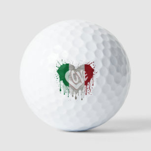 Vlag van Italië Leuk Golfballen