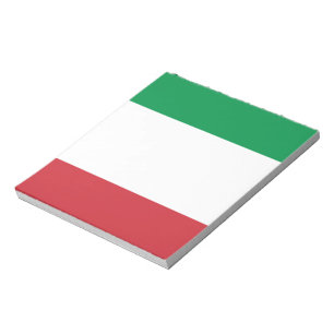 Vlag van Italië Notitieblok