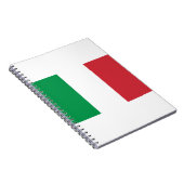 Vlag van Italië Notitieboek (Rechterzijde)
