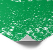 Vlag van Italië Poster (Hoek)