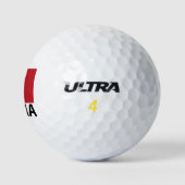 Vlag van Italië-Souvenir Golfballen (Logo)