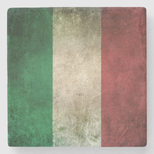 vlag van Italië Stenen Onderzetter