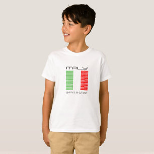 Vlag van Italië T-shirt