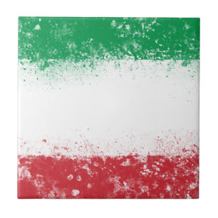 Vlag van Italië Tegeltje