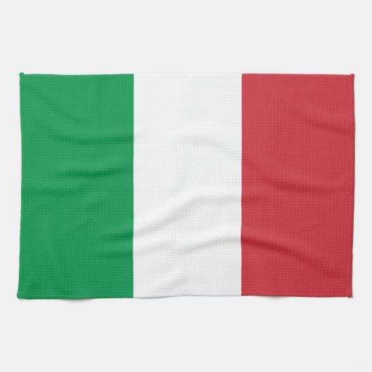 Vlag van Italië Theedoek (Horizontaal)