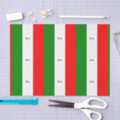 Vlag van Italië Tissuepapier (Craft)