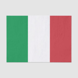Vlag van Italië Tissuepapier