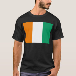 Vlag van Ivoorkust - Drapeau de la Côte d'Ivoire T-shirt