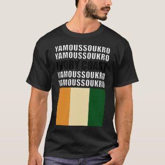Vlag van Ivoorkust T-shirt