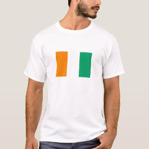 Vlag van Ivoorkust T-shirt