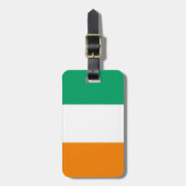Vlag van Ivoriaanse Easy ID Personal Bagagelabel (Voorkant verticaal)