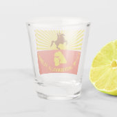 vlag van Jacksonville Shot Glas (Achterkant)