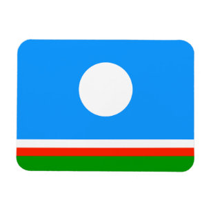 Vlag van Jakoetië Magneet