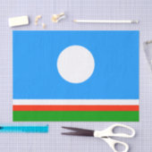 Vlag van Jakoetië Tissuepapier (Craft)