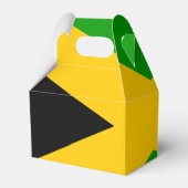 Vlag van Jamaica Bedankdoosjes (Achterkant)