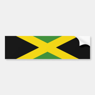 Vlag van Jamaica Bumpersticker