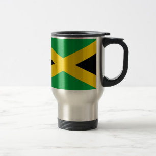Vlag van Jamaica - Jamaicaanse vlag Reisbeker