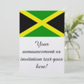 Vlag van Jamaica Kaart (Staand voorkant)