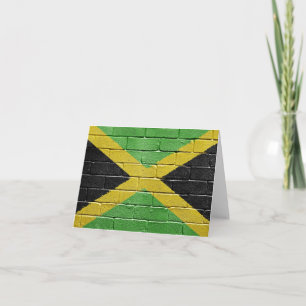 Vlag van Jamaica Kaart