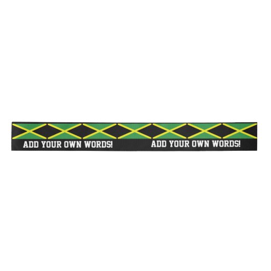 Vlag van Jamaica Lint (Voorkant)