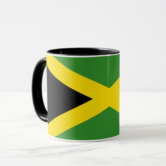 Vlag van Jamaica Mok (Voorkant links)