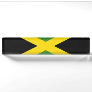 Vlag van Jamaica Naambordje