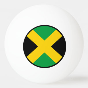 Vlag van Jamaica Pingpongballen