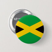 Vlag van Jamaica Ronde Button 5,7 Cm (Voorkant /achterkant)