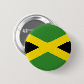 Vlag van Jamaica Ronde Button 5,7 Cm (Voorkant /achterkant)