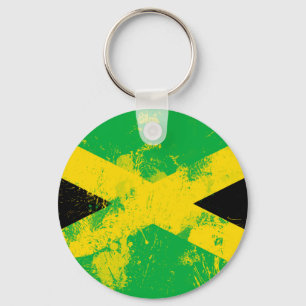 Vlag van Jamaica Sleutelhanger