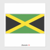 Vlag van Jamaica Sticker (Vel)