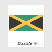 Vlag van Jamaica Sticker (Vel)
