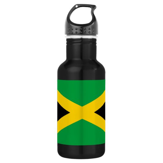 Vlag van Jamaica Waterfles (Voorkant)