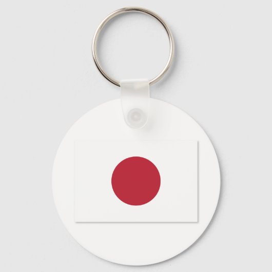 Vlag_van_Japan Sleutelhanger (Voorkant)
