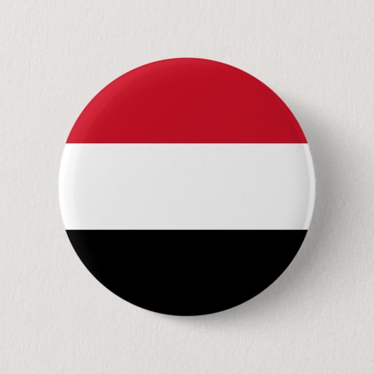 Vlag van Jemen Button (Voorkant)