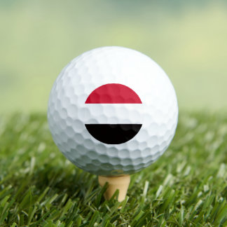 Vlag van Jemen, Jemenese vlag Golfballen