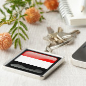 Vlag van Jemen Sleutelhanger (Zijkant)