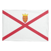 Vlag van Jersey Kussensloop (Achterkant)