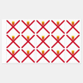 Vlag van Jersey Labels (Vel)
