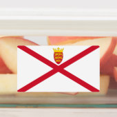 Vlag van Jersey Labels (Aangebracht)